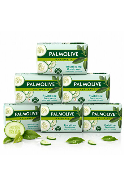 PALMOLIVE NATURALS Set 6 săpunuri Palmolive Naturals® Green Tea & Cucumber, 6...