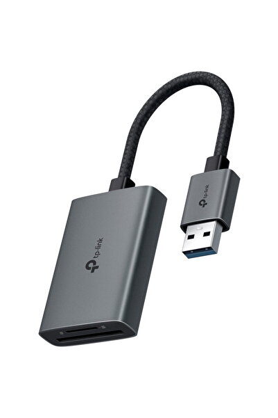 TP-LINK Adaptor Hub UA430, USB 3.2 Gen 1 (3.1 Gen 1) Tip-C, Cititor de cardur...