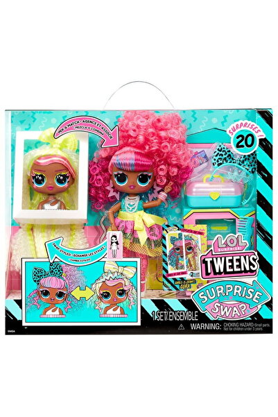 LOL Surprise Tweens Swap Doll, Curls 2 Crimps Cora, 593263 EUC