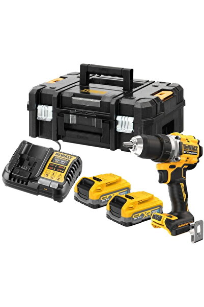 Dewalt DCD800S2T Compact Cordless Drill/Screwdriver, 18V XR, Brushless, 2x 3....