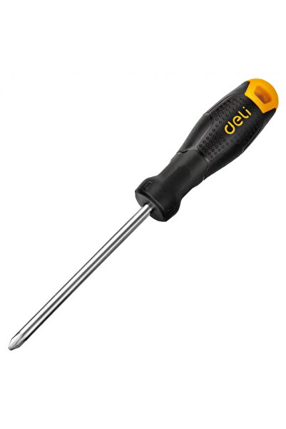 Philips Type Screwdriver Deli Tools EDL 626150 PH2x150mm, Black