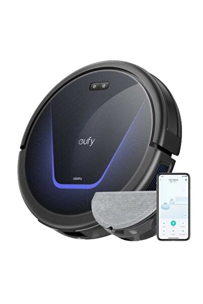 eufy G50 Hybrid Robotic Vacuum Cleaner, Black