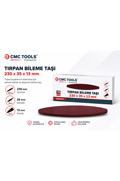 CMC Tools Tırpan Bileyici Taş Bıçak Bileme Taşı 230 x 35 x 13 mm Ürün Kodu :C...