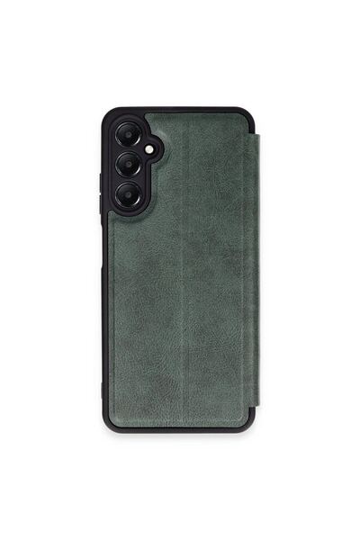 OEM Samsung Galaxy A55 5g Case Flip Cover - Dark Green
