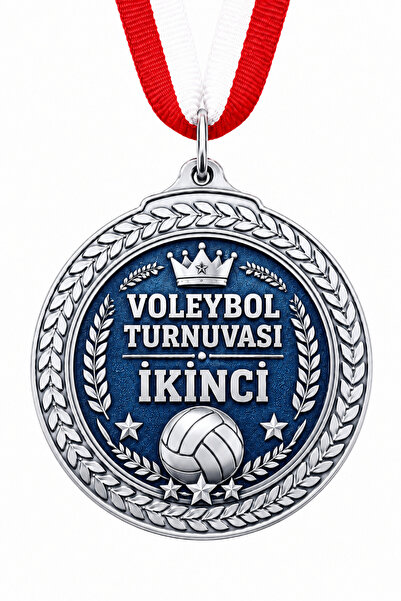 HiperAD Reklam VOLEYBOL TURNUVASI İKİNCİLİK MADALYASI Metal | Ödül Madalyasıİ...