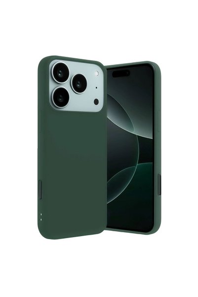 OEM Apple iPhone 17 Pro Nano Velvet Silicone Inside - Dark Green