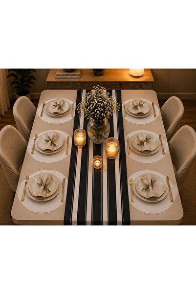 Bohem studio White Runner and American Service Set