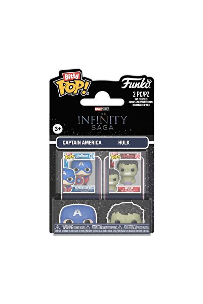 Funko Bitty Pop! Saga Infinită Captain America și Hulk 2 piese