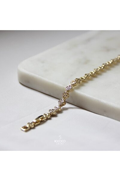Rococo Shine Özel Seri Minimal Yonca Bileklik