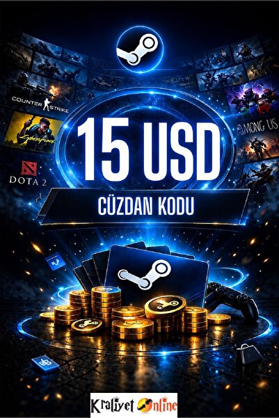 KraliyetOnline Cüzdan Kodu 15 USD-Dolar