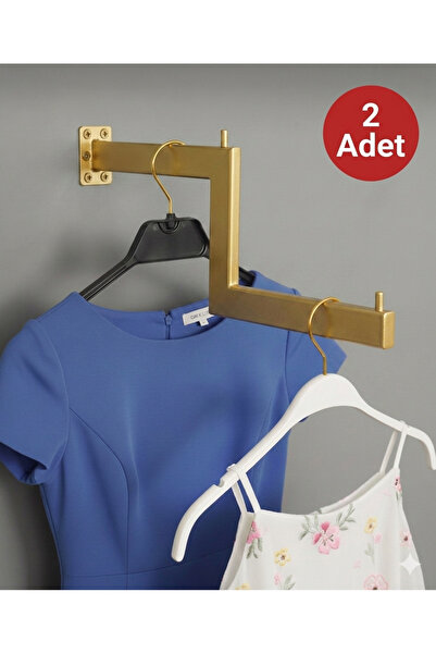 Home Duvara Monte Z Askılık Baston 2 ADET(GOLD)