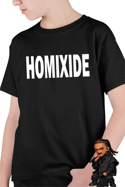 OEM Детска тениска за момчета с карти Playboi Homixide
