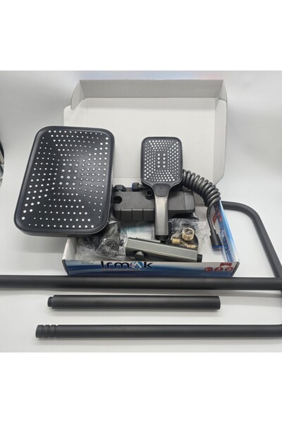 lavella Shower kit, bathtub faucet + fixed shower head + mobile shower head +...