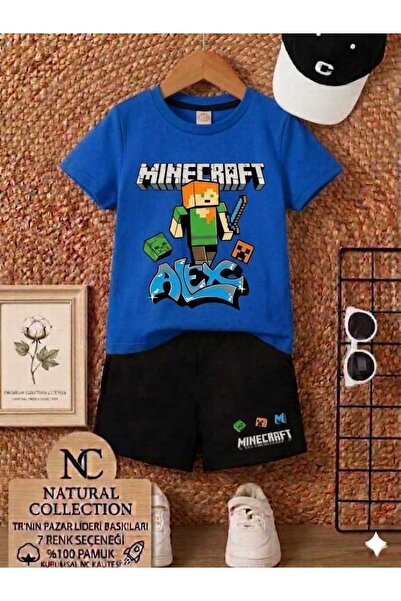 NC Nicee Clothes LETNJA DEČJA MAJICA I KRATKE HLAČE UNISEKS (ŠTAMPANJE LIKA I...