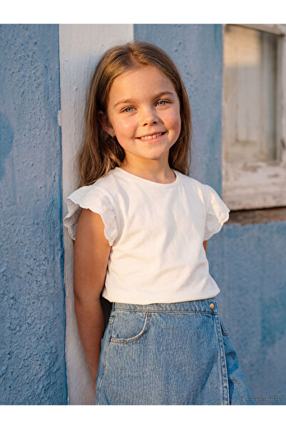 LC Waikiki Esvab • Modern & Distinctive Zero Roba Collar Embroidered Girls' R...
