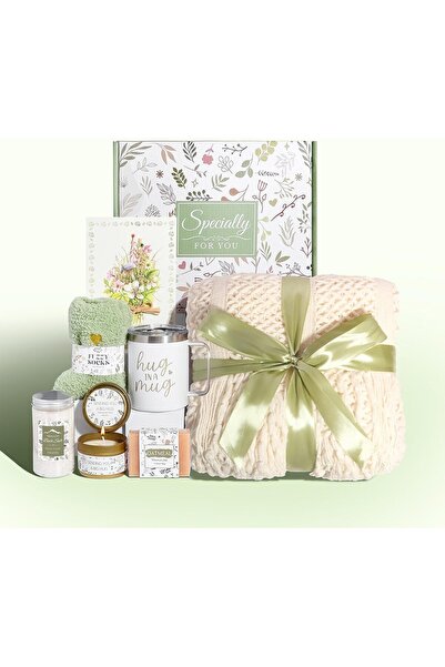 Beauenty Birthday Gifts for Women, Bath Set Gift, Relaxing Spa Basket Self Ca...