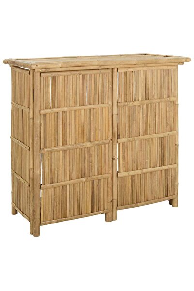 vidaxl Outdoor bar table 115 x 55 x 105 cm Bamboo