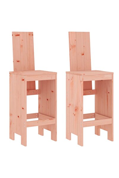 vidaxl Scaune de bar, 2 buc., 40x42x120 cm, lemn masiv Douglas