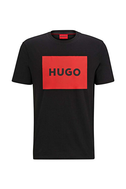 HUGO Ανδρικό Dulive222 T-shirt Μαύρο 50467952-001