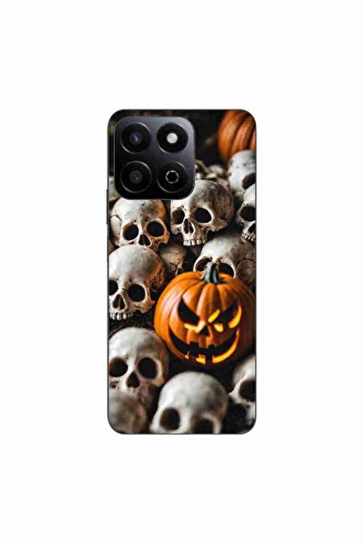 OEM Husa compatibila cu Honor 200 Smart Silicon Gel Tpu Model Halloween Patte...
