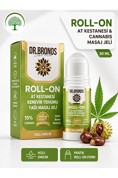 Dr.Bronos At Kestanesi Roll-on Masaj Jeli 30 ml