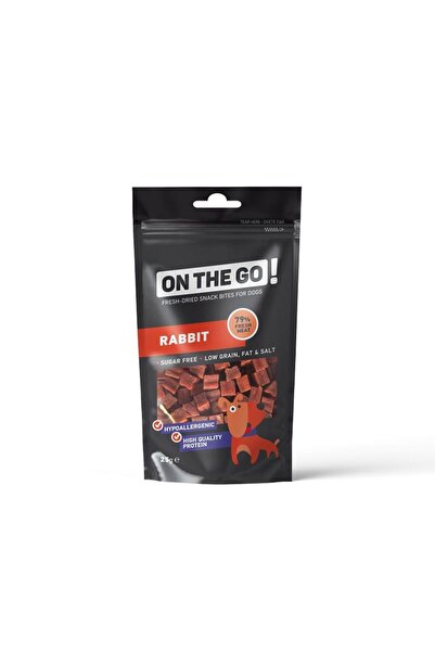 ON THE GO Bites Λιχουδιές με Κουνέλι 25gr