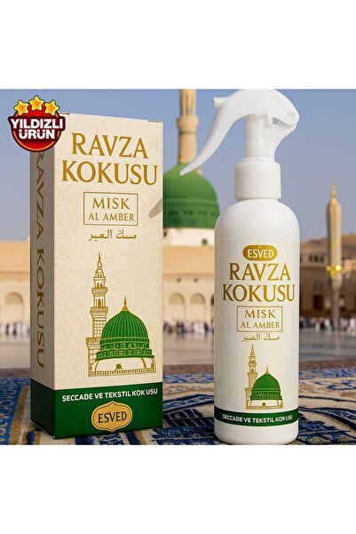 Secdehanem Ravza Kokusu (Misk Amber) - 400mL Sprey Oda Kokusu