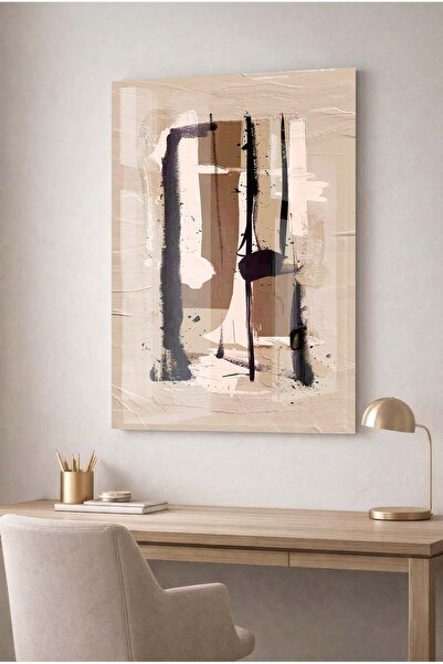 Zevahir Mobilya Dekorasyon Tablou decorativ abstract din sticlă temperată, în...