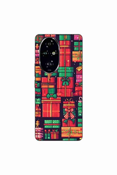 OEM Case compatible with Honor 200 Pro Silicon Gel Tpu Pattern Pixel Art Gifts