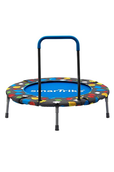 Smart 3 in 1 Folding Trampoline, Trike, Blue