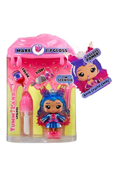 Yummiland Papusa Yummiland, Lipgloss Doll S2, Roxie Crystal Candy, 525486EUC