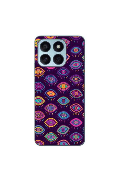 OEM Husa compatibila cu Honor X8b Silicon Gel Tpu Model Tribal Eyes