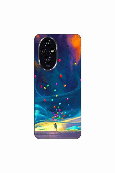 OEM Θήκη συμβατή με Honor 200 από σιλικόνη gel TPU με σχέδιο Μπαλόνια του Σύμ...