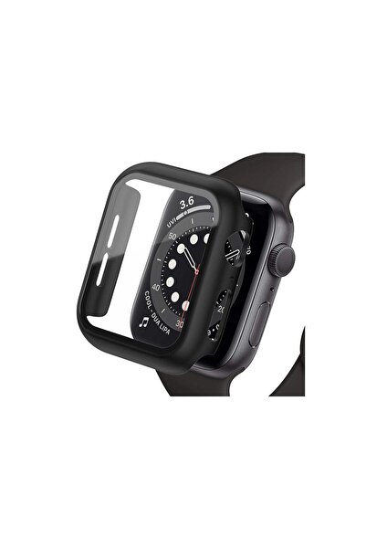 Generic Brand Apple Watch Ultra 49mm Glass Case Screen Protector - Black