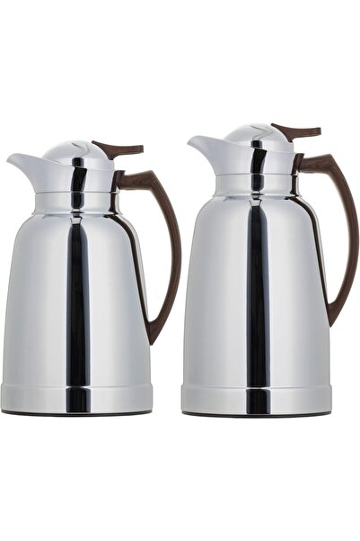 ALSAIF Helena 2- Pieces Coffee and Tea Vacuum Flask, leak-proof and keeps dri...