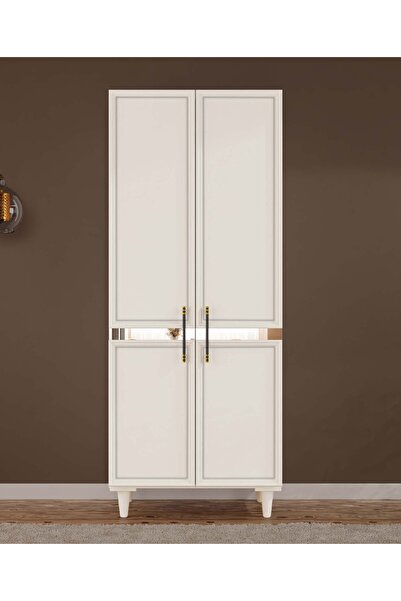 miracool Kardelen 2 Kapaklı Gardırop / Çok Amaçlı Dolap / Komple MDF