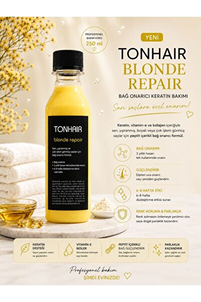 SAVHAIR Tonhair Blonde Repair Onarıcı Bakım Kremi