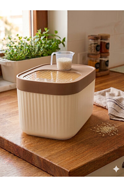 ASlife Home 16 Liter Food Storage Container with Scale Container, Gift, Pulse...