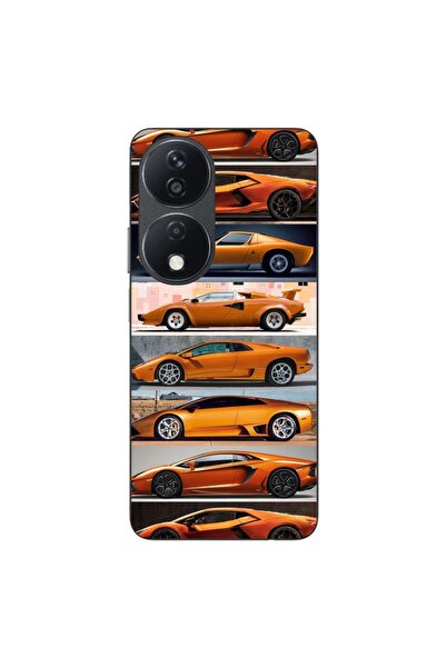 OEM Husa compatibila cu Honor X7b Silicon Gel Tpu Model Masini Lamborghini