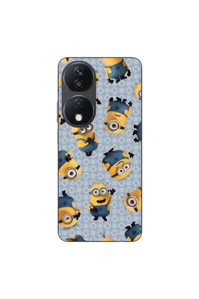 OEM Husa compatibila cu Honor X7b Silicon Gel Tpu Model Pattern Minioni