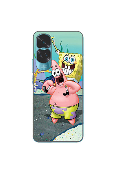 OEM Husa compatibila cu Honor 90 Lite 5G Silicon Gel Tpu Model Spongebob