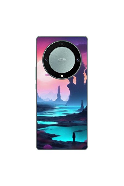 OEM Husa compatibila cu Honor Magic 5 Lite Silicon Gel Tpu Model Mystic Planet