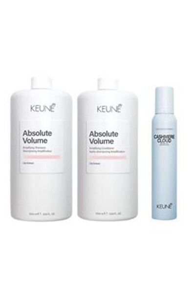 Keune Volume Pack - Absolute Volume Amplifying: Shampoo 1000 ml, Conditioner ...