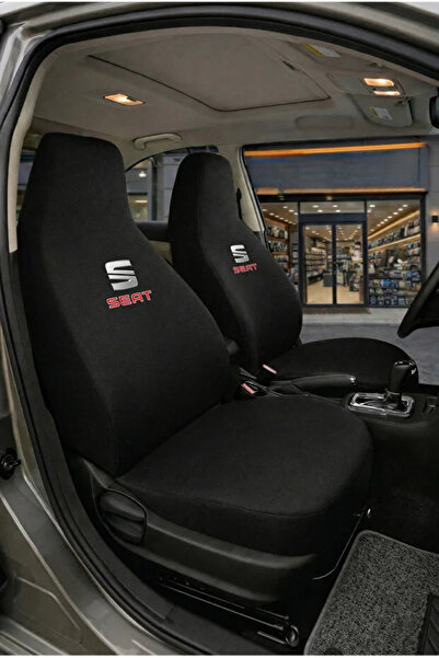sekutuning Seat Leon Siyah Araç Koltuk Kılıfı Koruyucu Penye Servis Kılıfı