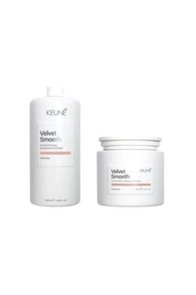 Keune Anti-Frizz Hair Pack - Velvet Smooth Anti-Frizz: Shampoo 1000 ml, Mask ...