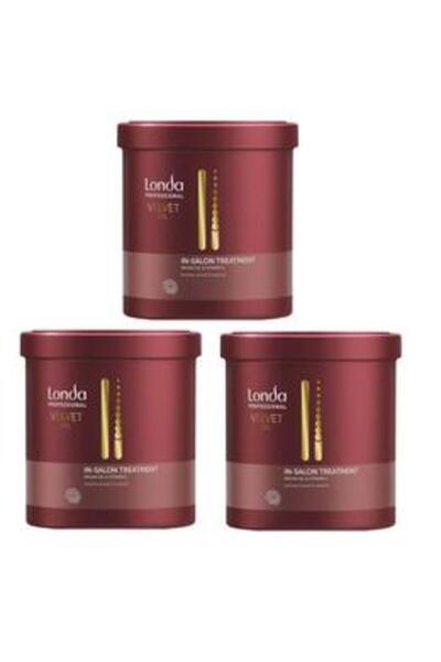 Londa Professional Pack of 3 x Argan Oil Treatment Mask - Velvet Oil Treatmen...