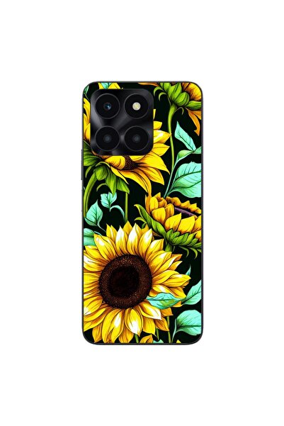 OEM Husa compatibila cu Honor X6a Silicon Gel Tpu Model Floarea Soarelui AI