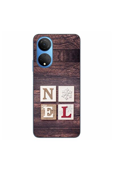 OEM Husa compatibila cu Honor X7 Silicon Gel Tpu Model Craciun Noel Wood