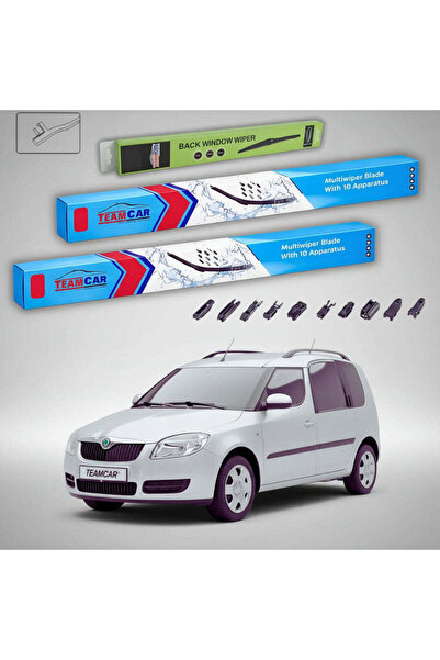 TEAMCAR Σκόντα Ρούμστερ Πρακτικ 5J7 2007-2013 Μάκτρα Υαλοκαθαριστήρων |   Σετ...