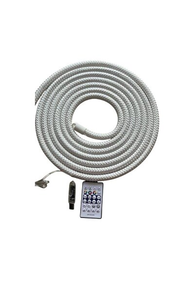 DORA LED 360 DERECE NEON PİXEL KUMAŞ KAPLI LED USB GİRİŞLİ RF KUMANDALI 5M